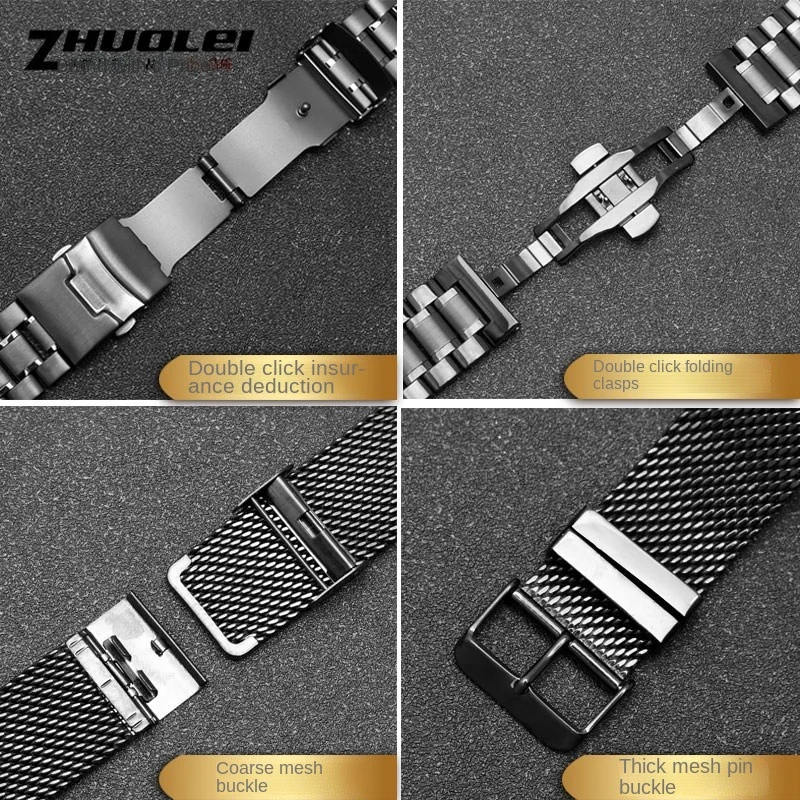 For Casio G-SHOCK GWG-1000-1A/A3/1A1 GB/GG Black Stainless steel WatchBand Men Sport Waterproof Wrist strap Bracelet Accessories