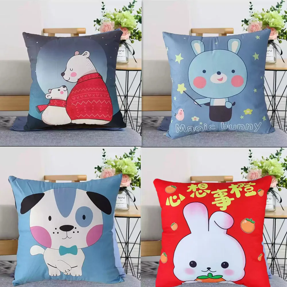 

Luxury Cartoon Nap Pillow Living Room Sofa Cushions Cozy Sleeping Neck Throw Pillow Headrest For Home Office Bedside Car Bed
