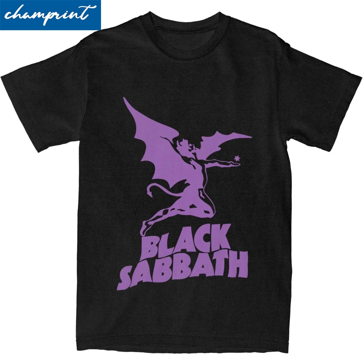 

Streetwear Members Of Black T Shirt Men Round Neck Short Sleeve Clothing Black Rock Band Sabbaths Cotton Summer Top Tee