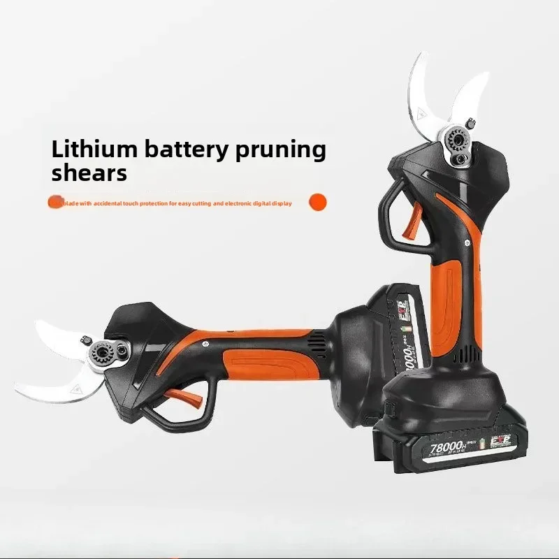 Premium Electric Pruning Shears Wireless Portable High Branch Lithium Battery Garden Pruning Fruit Branch Shears Tools Bonsai Pr
