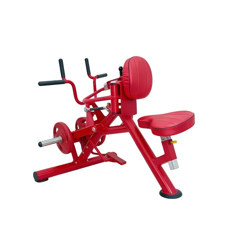 Commercial Shoulder Chest Arms Exercise Gym Machine Lateral High Row Fitness Equipment Back Row Machine Seated Rowing Machine