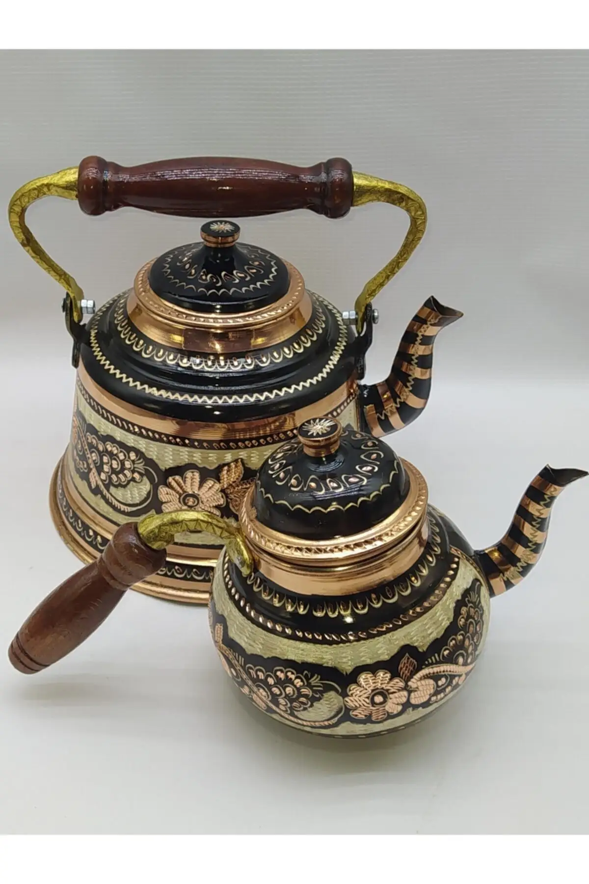 

DOLBOVI hand embroidered copper teapot Cooper Tea Pots Handmade