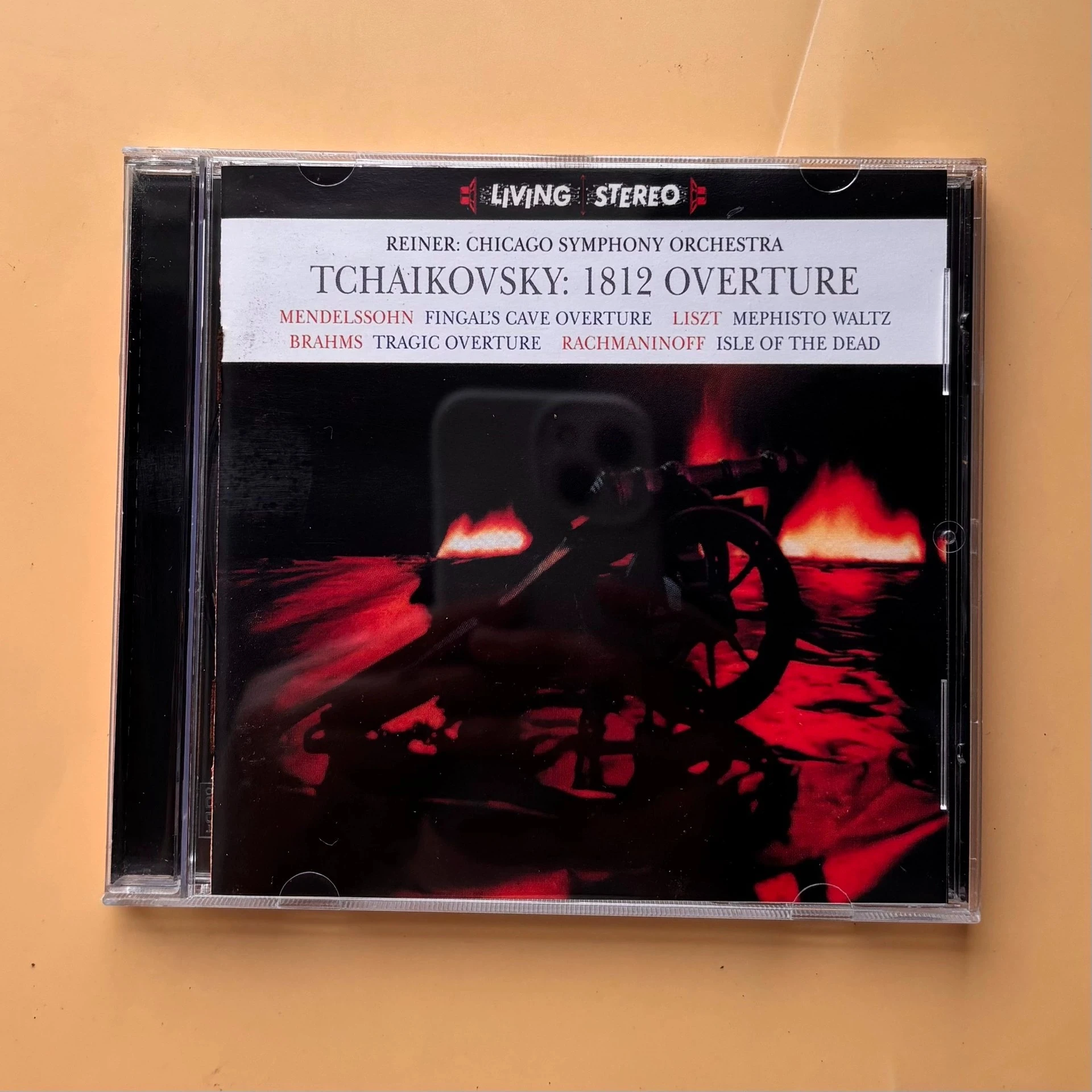 

Chicago Symphony Orchestra Franz Liszt Music CD Tchaikovsky 1812 Overture Album Music Record Cosplay Walkman Car Soundtracks Box