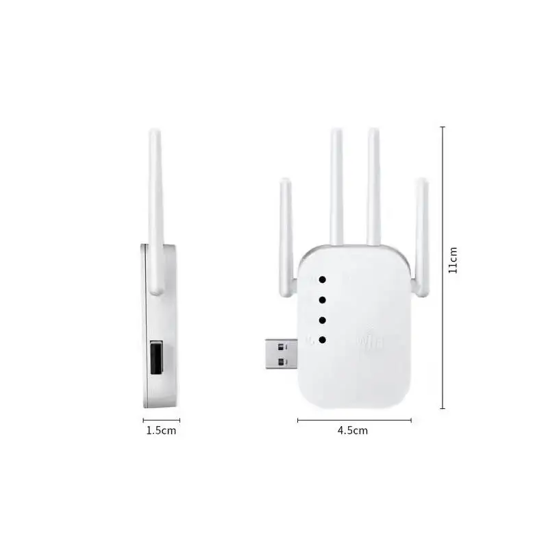 1PC WiFi Router Long Range Signal Booster Router 300Mbps Wireless Repeater 2.4G WiFi Signal Extender Amplifier‘