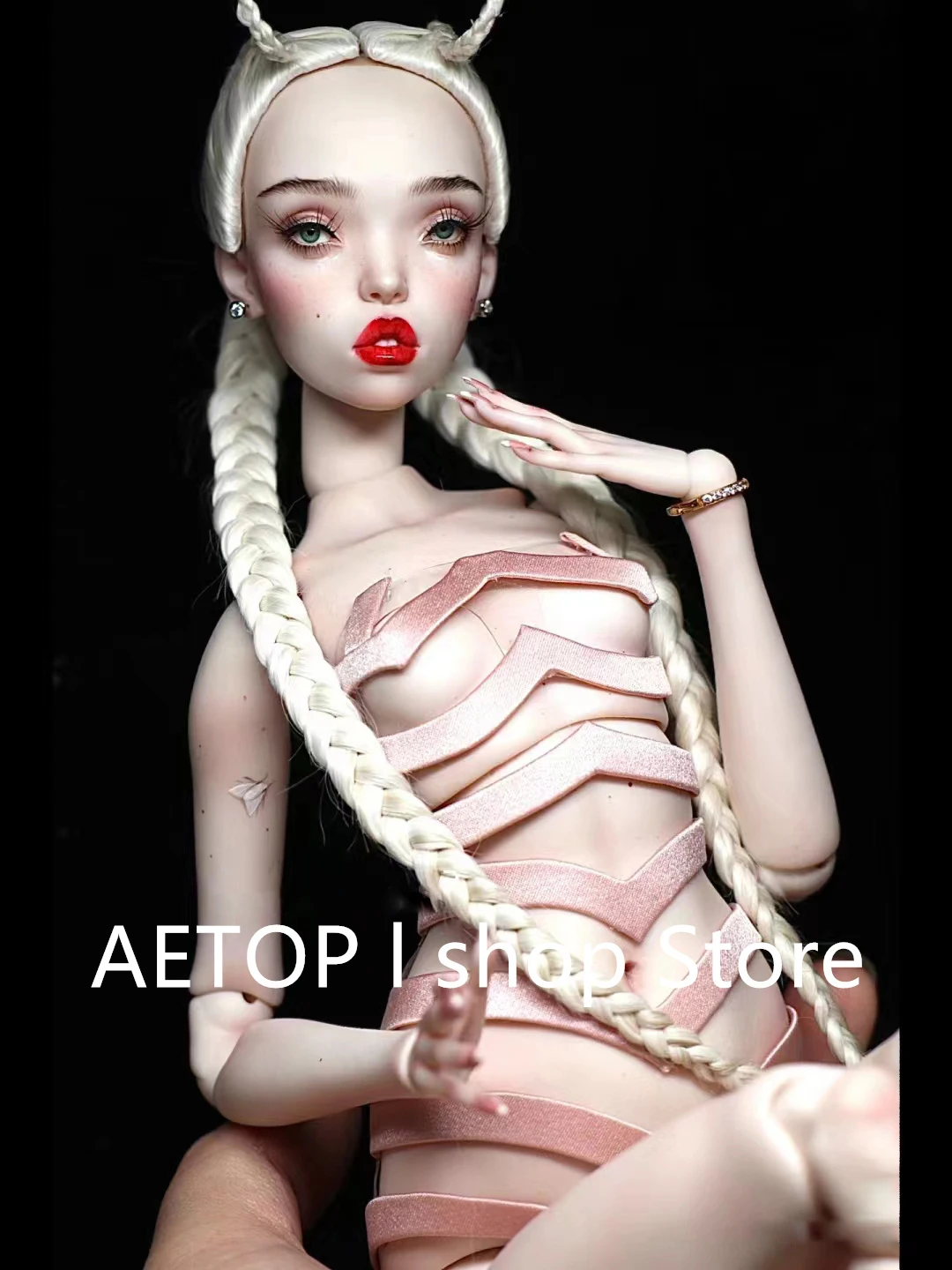 BJD  doll 1/4 -Quetzal Resin model  joint doll doll give eyes