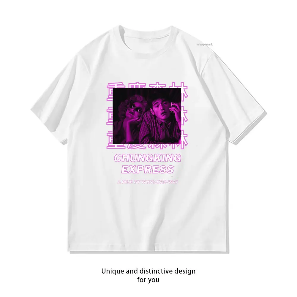 Wong Kar Wai Chungking Express  T-shirt woman man Casual cotton printed t shirts Adult Breathable Comfortable O-neck