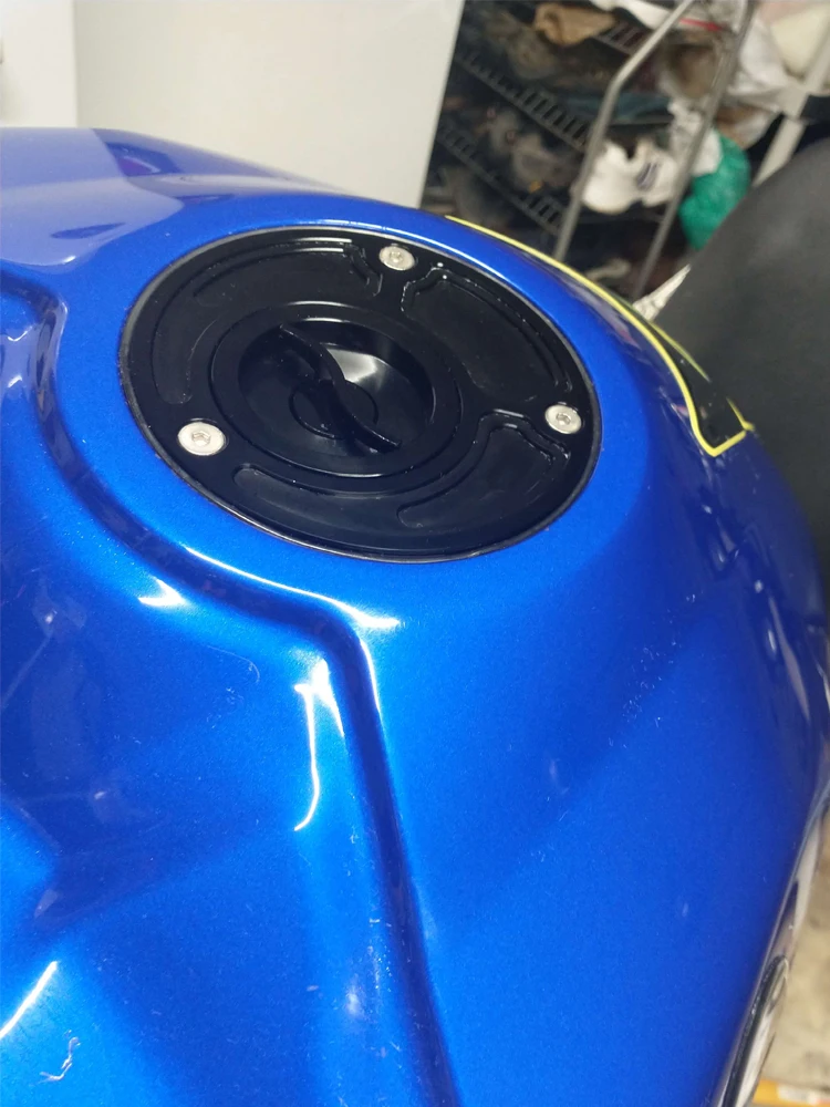 CNC Motorcycle Fuel Gas Cap Tank Cover Keyless For Yamaha MT09 MT07 FZ07 MT-09 MT-07 Tracer XSR 700 900 YZF R125 R3 R25 MT03 R1