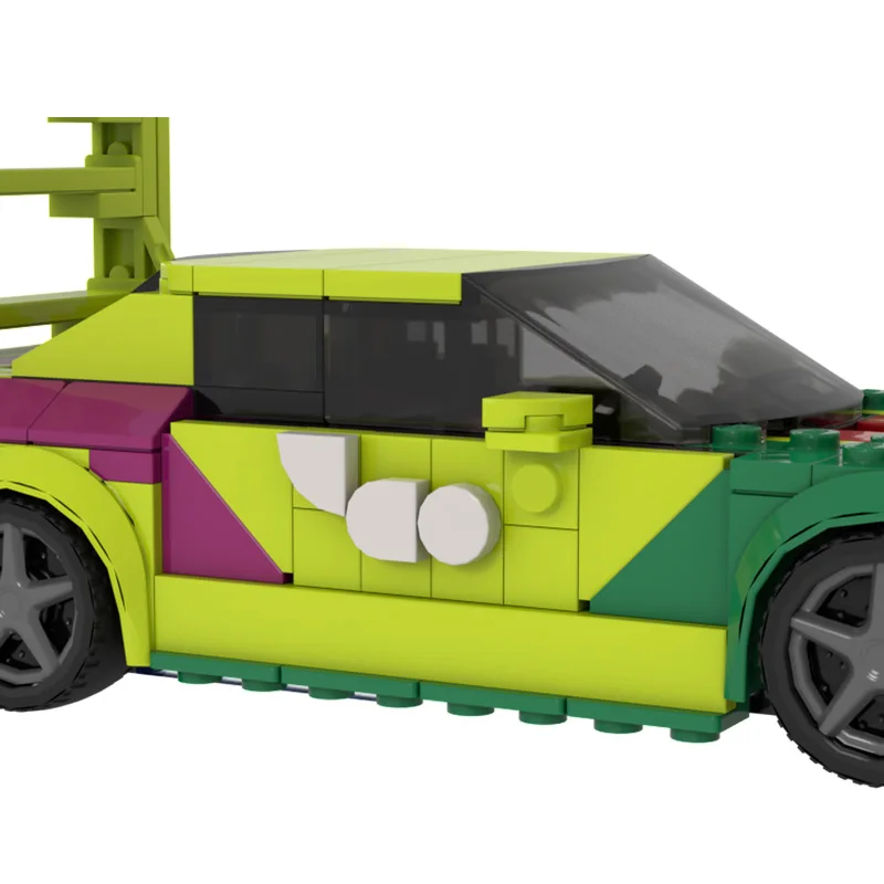 338 PCS Auto Da Corsa Nissan Skyline GT-R R34 MOC Personalizza Modulare Building Block Tecnologia Design Per Bambini FAI DA TE Giocattolo di Festa Regali