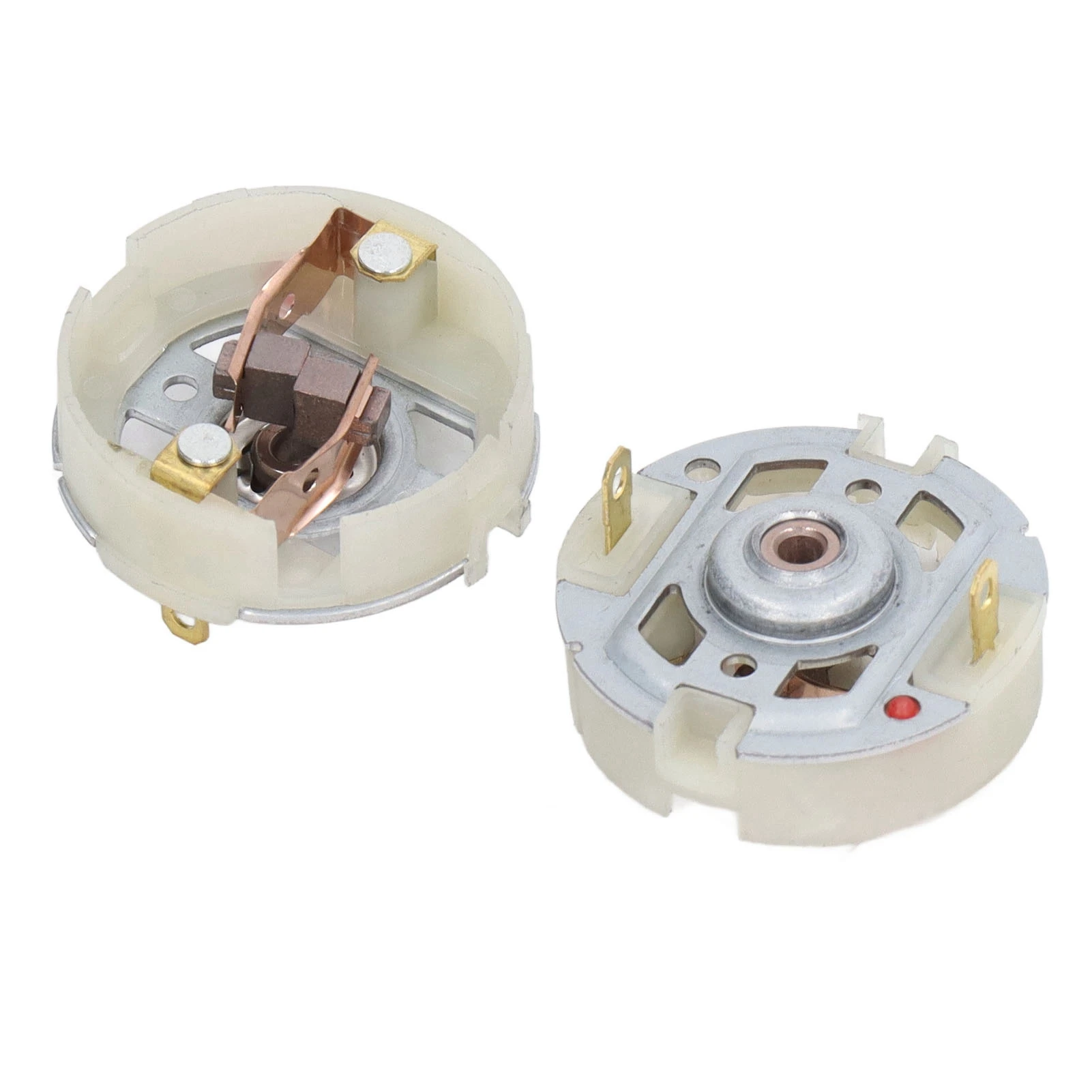 2PCS Carbon Brush Holder RS550 DC Motor Brush Holder for RS550 Motor Electric Drill Electric Screwdriver with Copper Brush