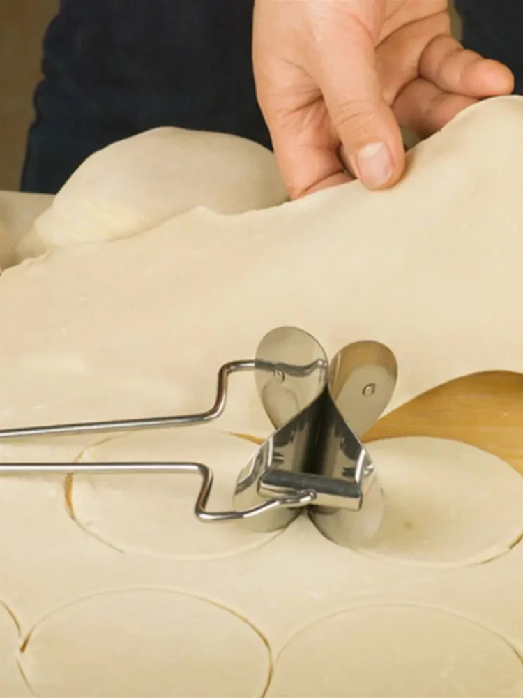 Moule d'emballage de boulettes en acier inoxydable, pâte, tarte, raviolis, coupe-pâtisserie