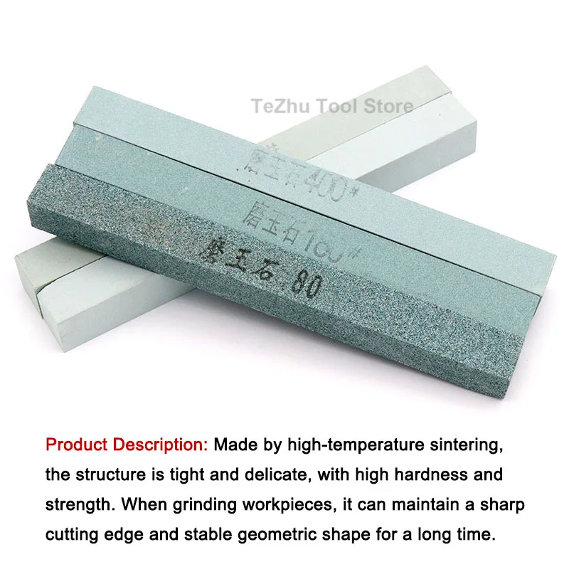 Silicon Carbide Square Strip Sharpening Stone Knife Sharpner Fixed Angle Sharpener Sharpening System Whetstone Kitchen Tools