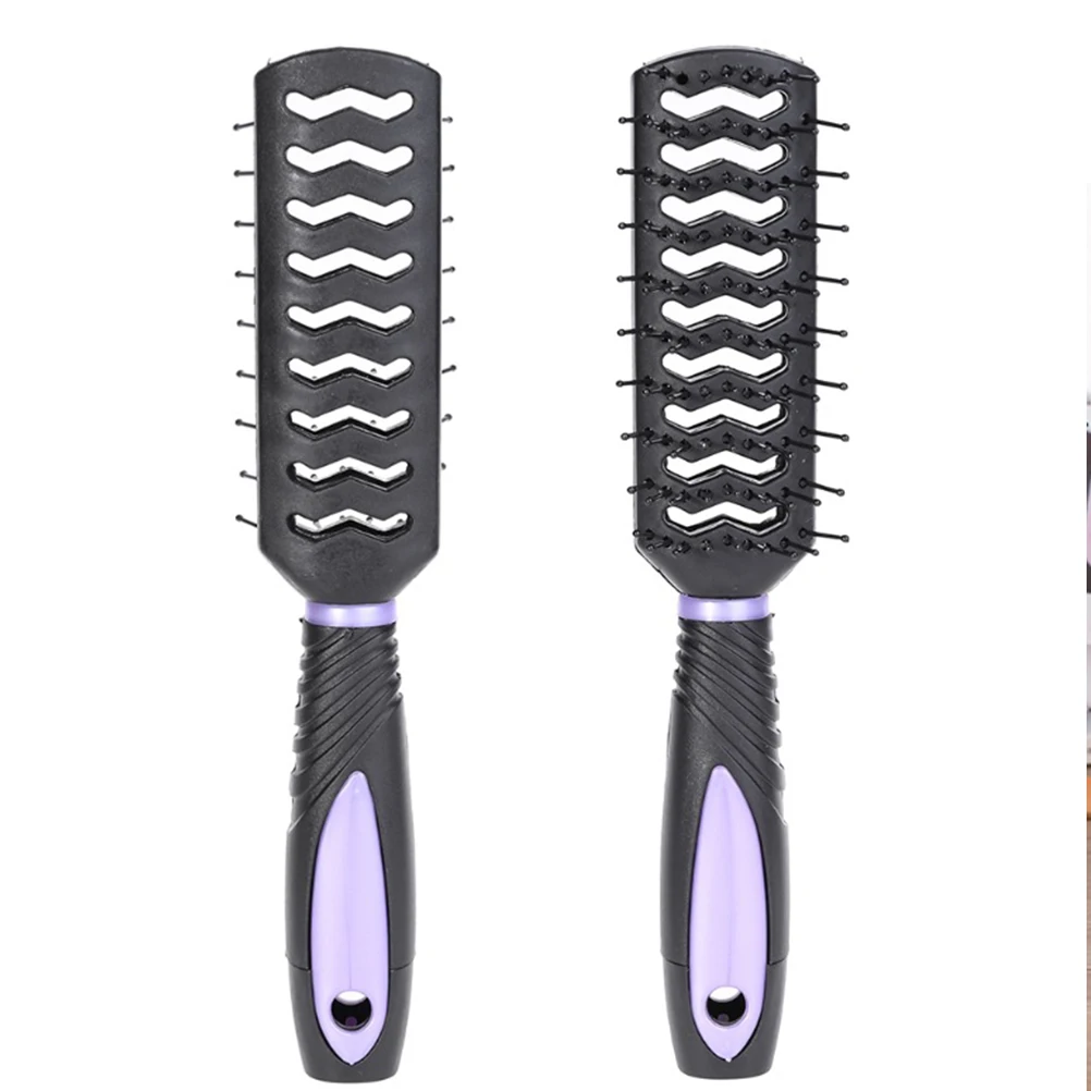 

5pcs Comb Mirror Set Lightweight Durable Anti Static Hair Comb Styling Tools Detangling Brush for Women Girls