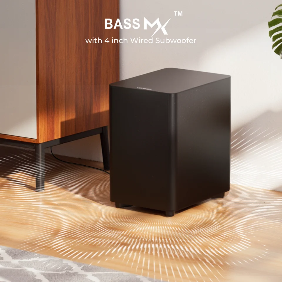 ULTIMEA Aura A60 7.1chサウンドバー（Dolby Atmos対応）、4つの
