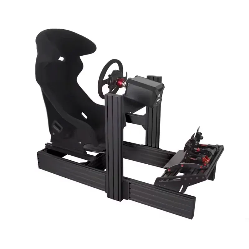 Sim Racing Rig Fanatec Dd Pro محلي الصنع Racing Simulator Cockpit Simulator Driveing Ps5 Sim Racing Cockpit الألومنيوم