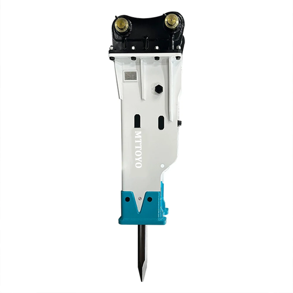 SB81 140 مللي متر إزميل الكورية الهيدروليكية الكسارة المطرقة الهيدروليكية للحفارات 18-26 طن PC200 CAT320GX #2