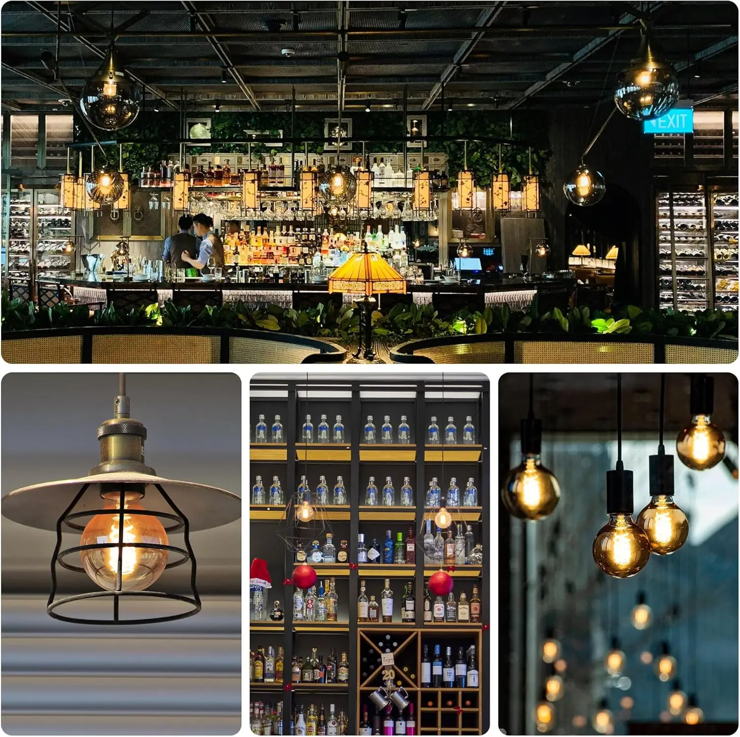 اديسون لمبة E27 ضوء دافئ 40 واط 220 فولت المنزل لإضاءة ديكور ، الرجعية ضوء لمبة التنغستن الحرير ضوء بار نافذة الديكور