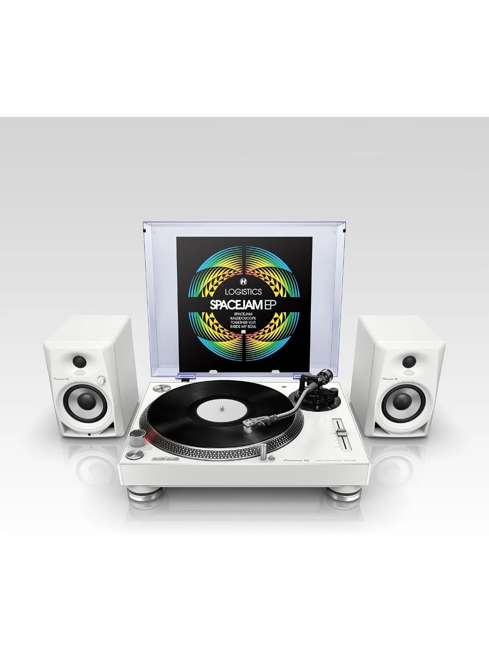 PLX-500 Direct Drive Turntable - White