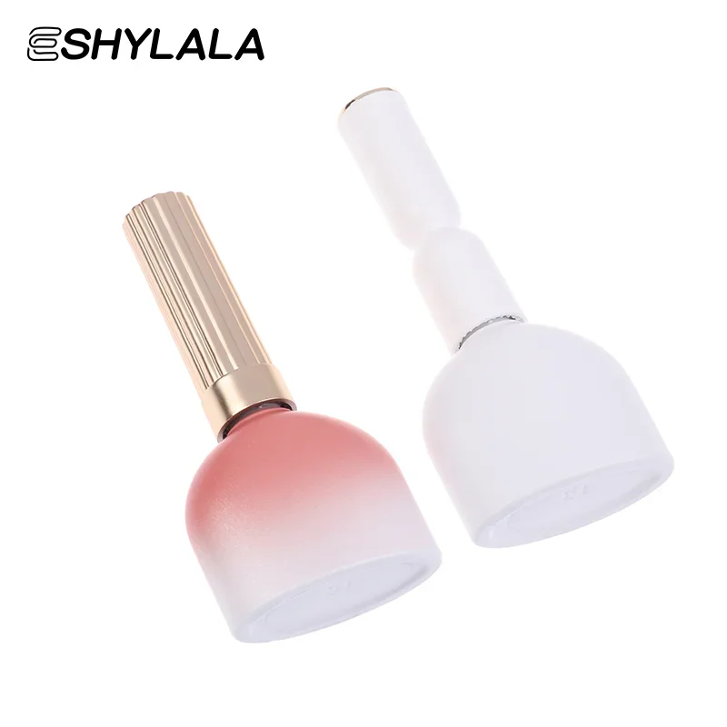 Mini bouteille en verre pour vernis à ongles de 15ml, avec brosses, récipient d'emballage vide pour Gel à ongles, Pot cosmétique rechargeable, distribution d'huile de manucure