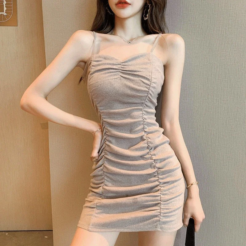 

Облегающая обтягивающая бедра юбка со складками трикотажная кофта юбка для женщин обтягивающее эластичное платье с красивой спинкой короткая юбка C