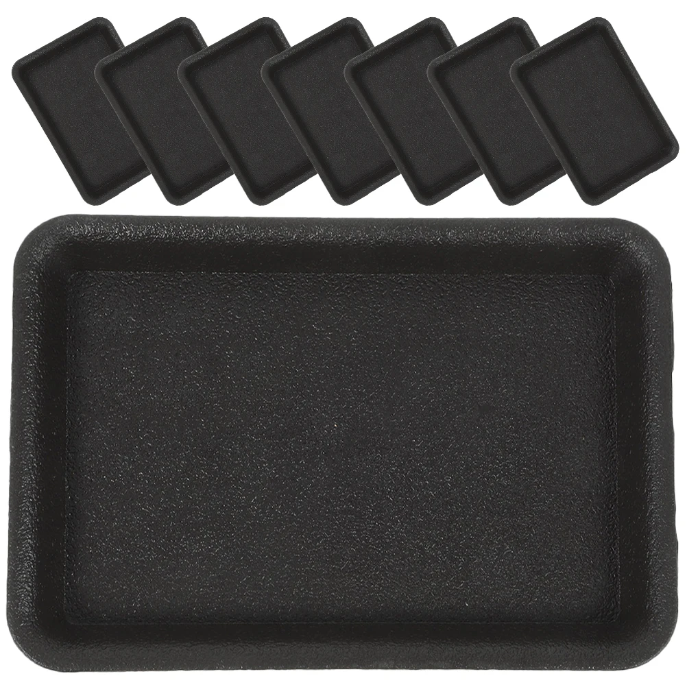 

8pcs Black Plant Trays Flower Pot Saucers Plant Saucers For Indoors Anti Leakage Drip Tray Potted Planter Accessories HY180
