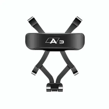 適用於奧迪A3 S3 8V 2014-2020的車用手機支架,出風口安裝支架,GPS重力導航支架,汽車配件 10 最佳銷售 奧迪A3 8V手機支架 - №1