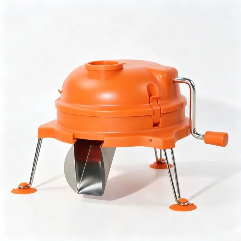 For Jinde Direct Supply Hand Cranked Multi Functional Vegetable Cutter Commercial Radish Granulator Potato Slicing Machine