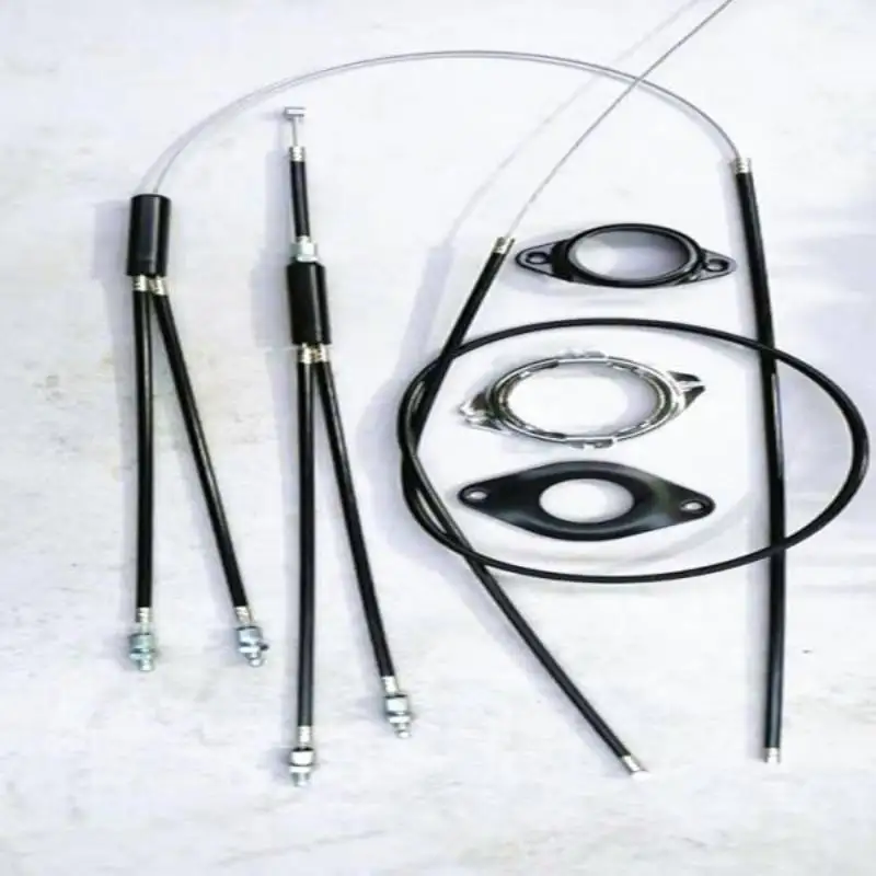 BMX Gyro Brake Cables Complete Set Front Rear Upper Lower Spinner Rotor BMX bike Gyro System Brake Cables Full Set