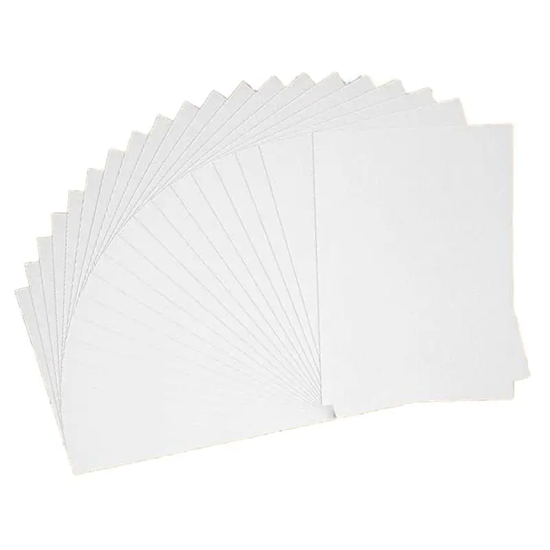 A45I 60 Sheets Watercolor Paper, Cold 50% Cotton 140Lb /300Gsm Acid-Free Bulk White Paper (7.68 x 5.31 Inch)