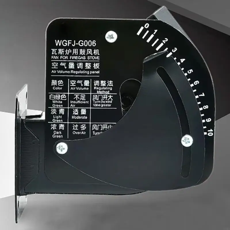 U0de Газовая плита в воздуходувка металлическая текстура газовая духочка вентиляционная печь мотор вентилятора подходит для пищи