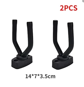 1/2 Pcs Wall Mount Guitar Hanger Hook Non-slip Holder Stand for Acoustic Guitar Ukulele Bass Guitar Parts Instrument Accessories