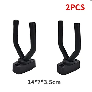 Wall Mount Guitar Hanger Hook, Nicht -Slip -Unterstützung, Unterstützung für Akustikgitarre, Ukulele, Bass, Teile, Instrumentenzubehör, 2 PCs 8 Hauptverkäufe von Sockeln für Violao - №3
