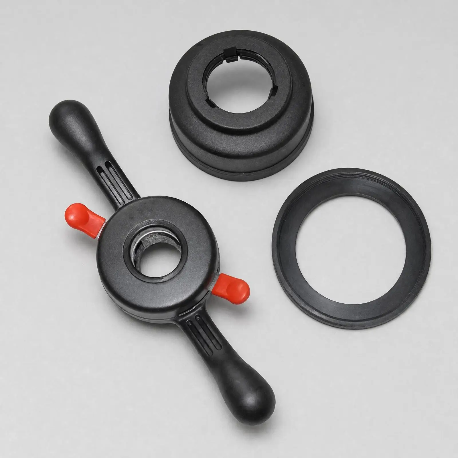 Tire Balancing Machine Spindle Nut Hand Clamp with Ergonomic Grips for Wheel Securing Tool - view 3