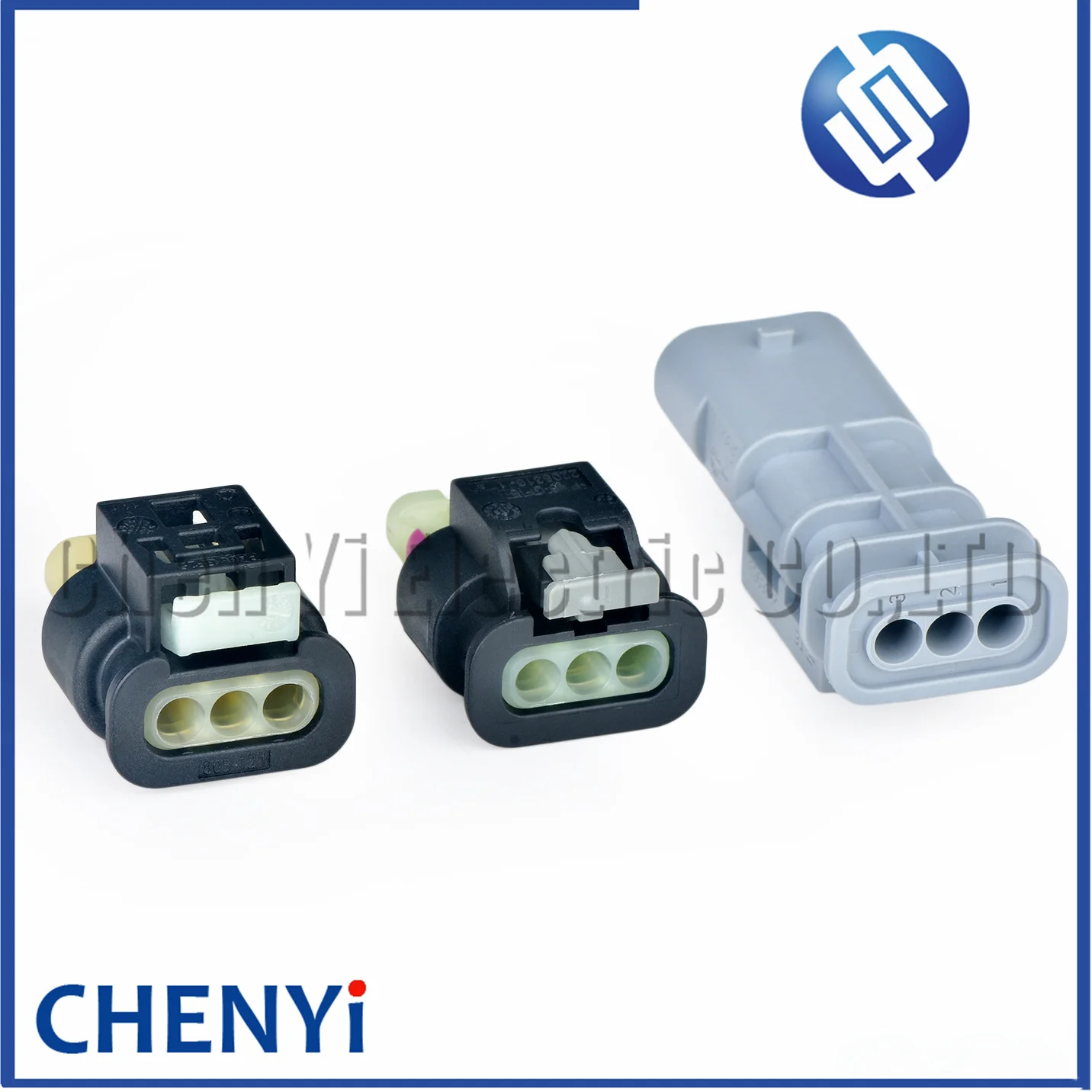 3 Pin Auto waterproof connector Motorcycle sensor plug Socket 7615637-04 805-121-522 A0295451326 2-1703496-7 2236953 A0225452526