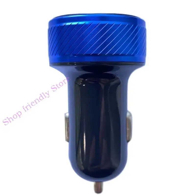 

594A 36W / 3A USB CAR Chare Зарядное устройство быстро зарядка с красочным вольтметровым подходом для телефона