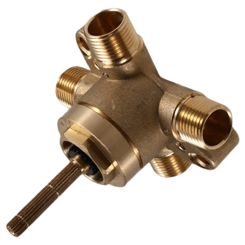 

AB42-Функциональный переключающий клапан U231CI с латунной структурой, 2 или 3-портовая конструкция с  Дюймовые подключения CC/Ips для систем Moen