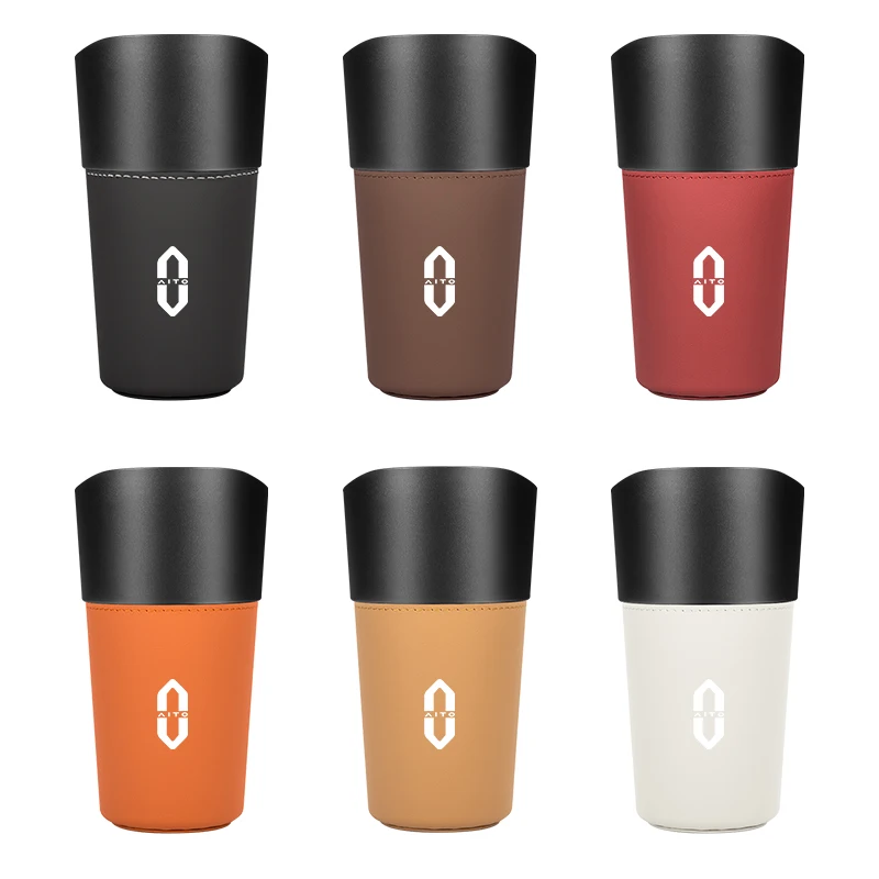 

Car Trash Can Water Cup Waterproof For AITO M5 AITO M7 AITO M9 SERES 5 SERES 7 9 2025 Garbage Cup Umbrella Storage Box Organizer