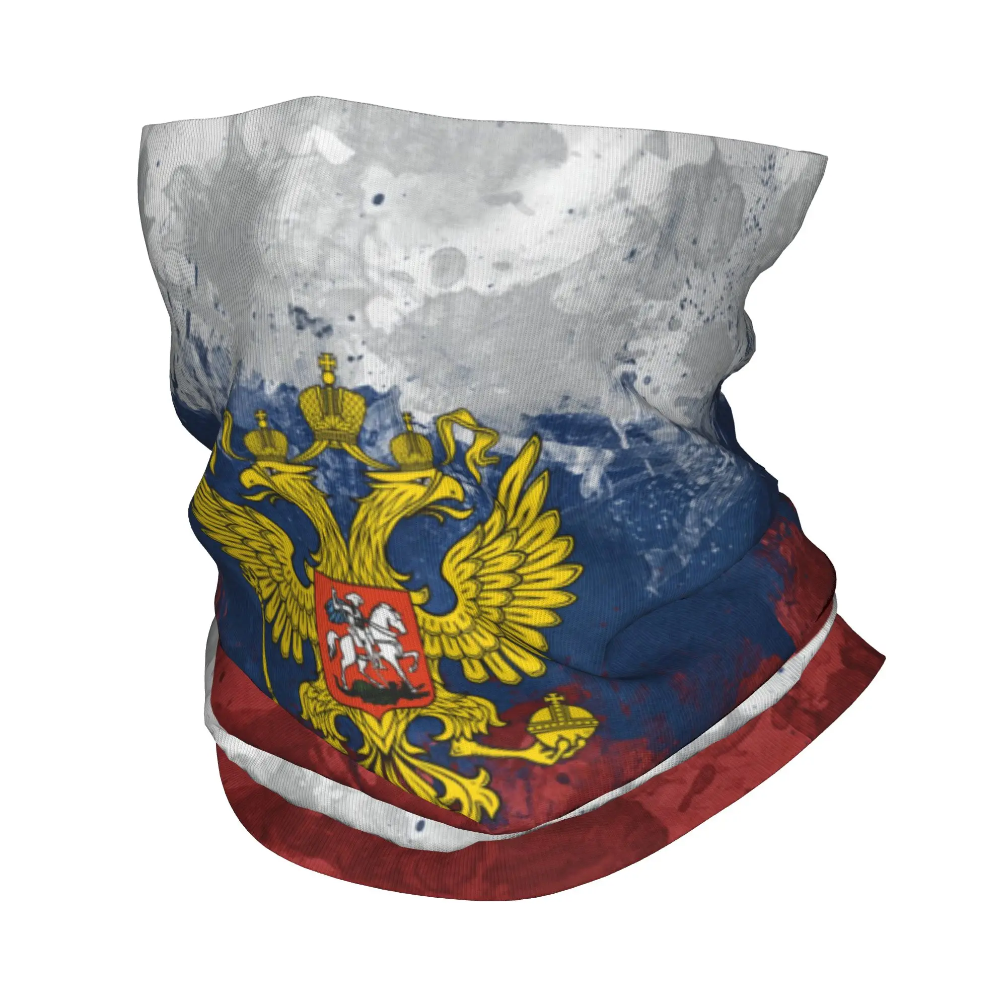 

Russia Flag Soviet Russian CCCP Socialist Bandana Neck Cover Face Scarf Multifunctional Balaclava Hiking Unisex Adult Windproof