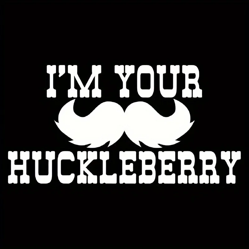 

2 шт. виниловые наклейки Your Huckleberry Beard для автомобиля, грузовика, внедорожника, стены, кружки, ноутбука