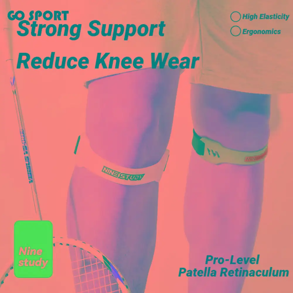 

Cushion Pressure Knee Pads Patella Strap Adjustable Breathable Knee Patella Support Soft Pressurize Knee Band Brace Runner