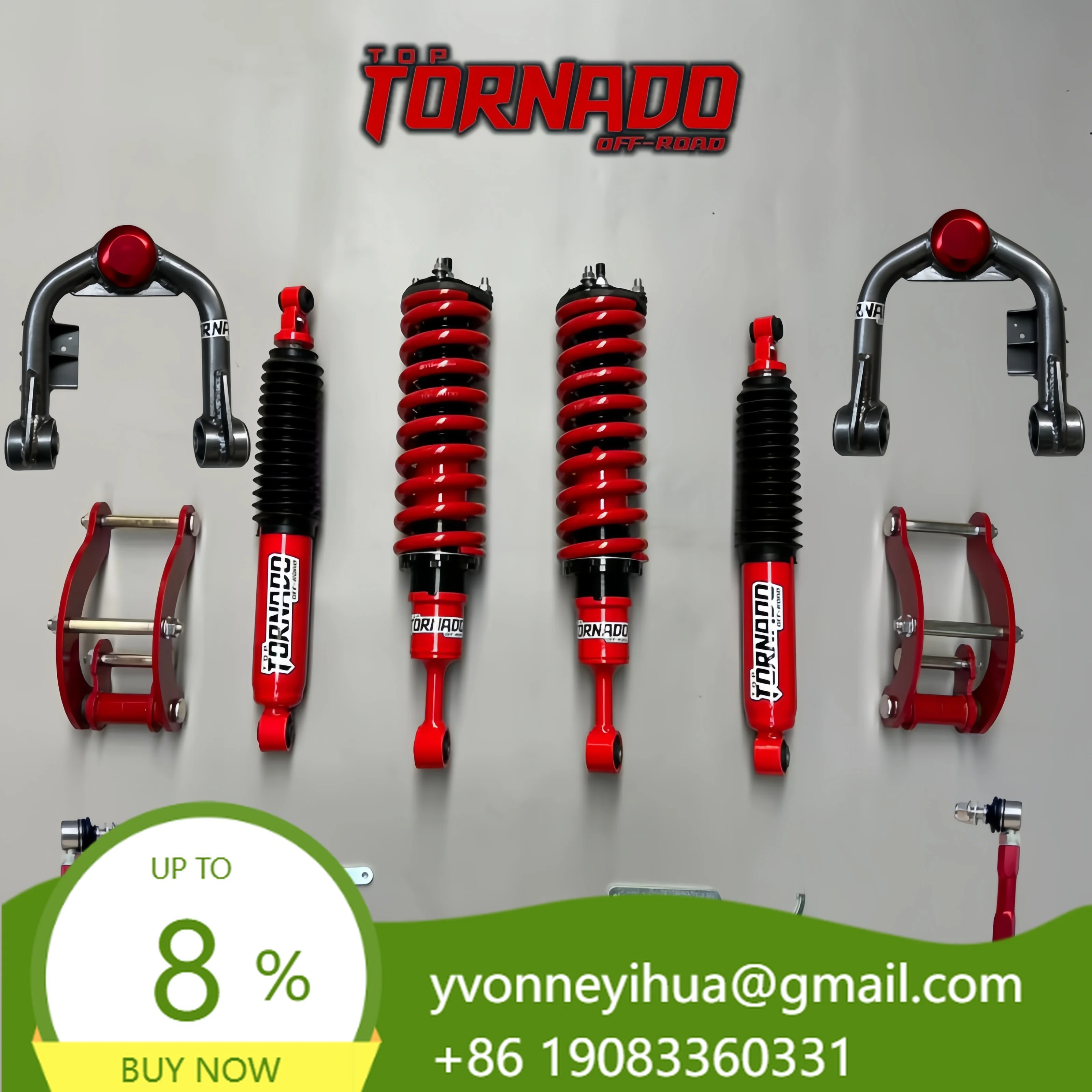 PRO Version Of Adjustable 4X4 Off-road Suspension Kit For Great Wall POER, Suitableforbothurban Drivingand Heavyoff-roaduse