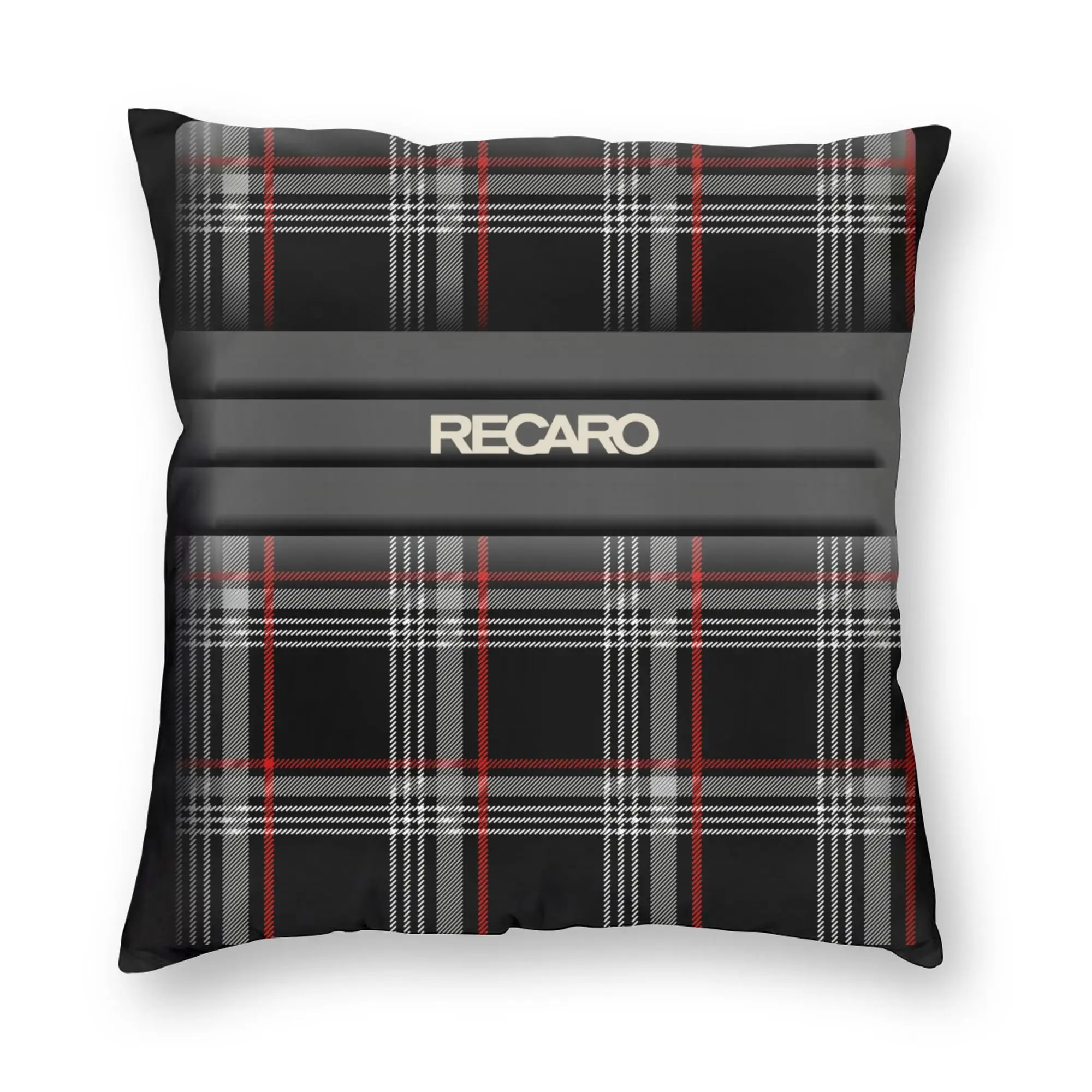 Seat Houndstooth Upholstery Pattern Recaros Pillow Case Living Room Decoration Cute  Outdoor Cushions Square Pillowcase