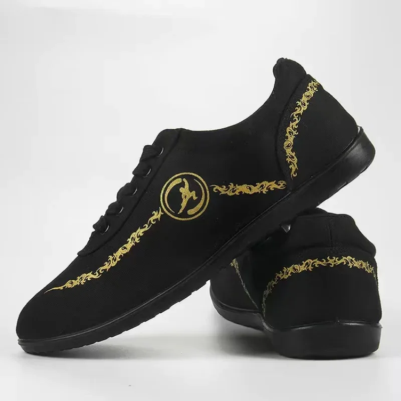 Martial Arts Wushu and Taichi Shoes for Unisex Soft Sole Wushu Shoe Men Designer Morning Exercise Martial Arts Shoes