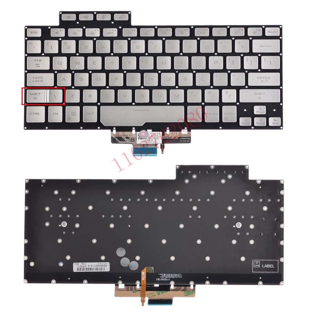 US Layout for ASUS ROG G14 Zephyrus G14 GA401I GA401M GA401 GA401Q GA401U GA401V Laptop Keyboard