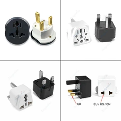 UK Adapter 250V 13A EU To UK Travel Eletrical Socket Power Converter AC Outlet US AU To UK Socket Plug Adapters Charger