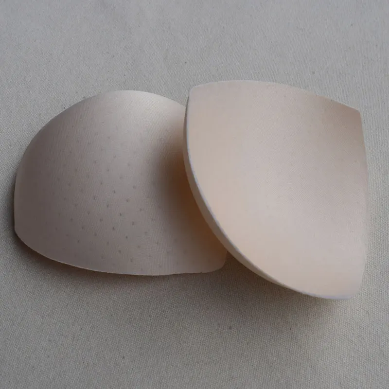 3 pairs Triangular Thin Breathable Soft Chest Pad Inserts Removable Sport Bra Cups inserts For Bikini Top Swimsuit Sports Cup