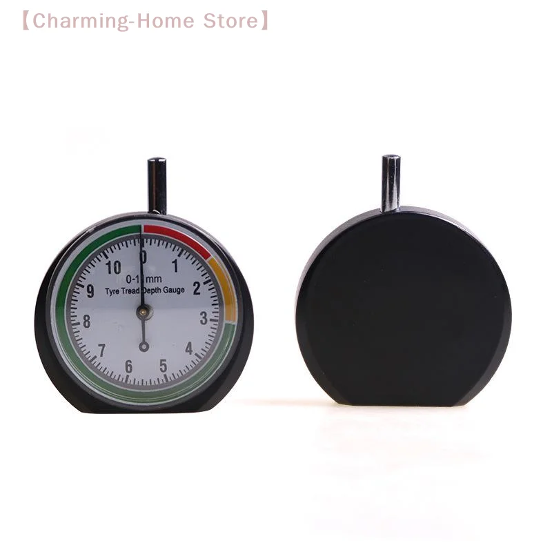 【M】Tire Tread Depth Gauge Car Tire Tread Meter Measurer High Accuracy Tyre Measure Tool Brake With Storage Bag Auto Accessories