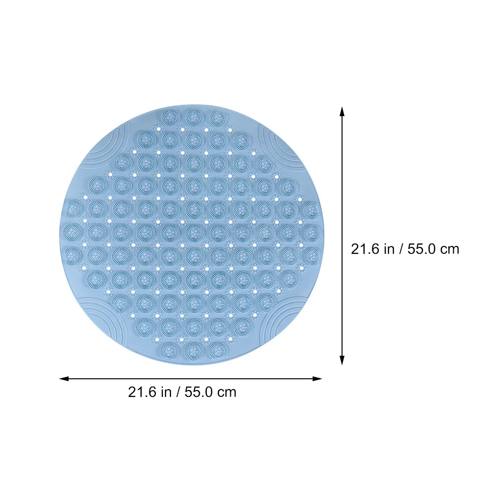 

Foot Pad PVC Anti-slip Suction Cup Design Bath Mat Foot Cleaner Massager Non-slip Scrubber Powerful