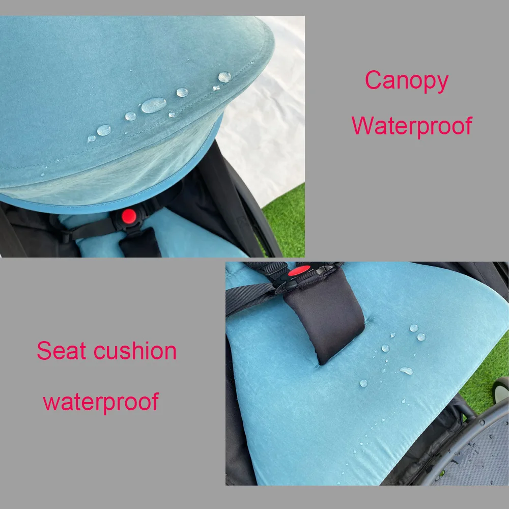 COLU KID ® Kinderwagenzubehör, wasserdichtes Sonnendach und Ersatzsitzkissen, kompatibel mit Babyzen YOYO YOYO2 – Detail 5