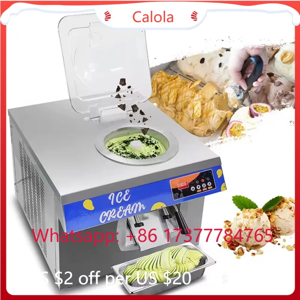 Automatic Soft Ice Cream Vending Machine New Commercial Desktop Type for Food Processing