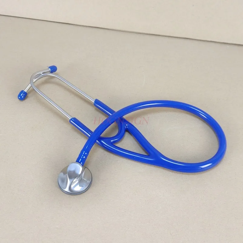 medical stethoscope, doctor medical student children adult stainless steel suspension frequency conversion earpiece